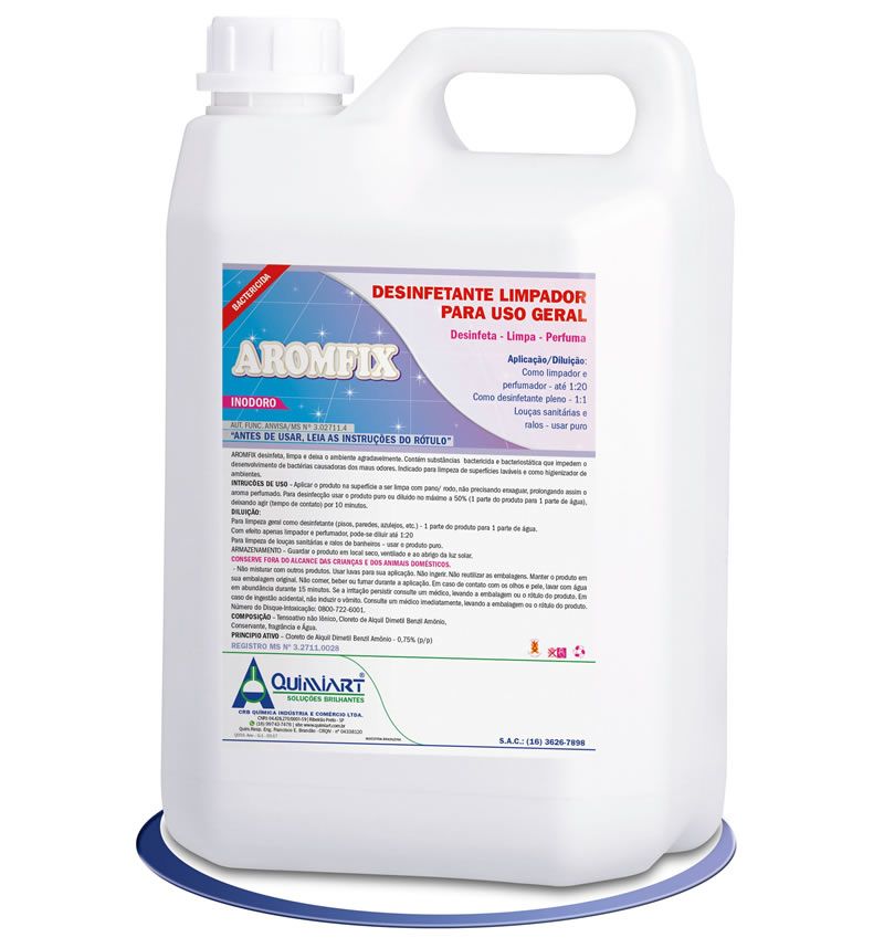 AROMFIX Desinfetante Limpador 5L - Quimiart
