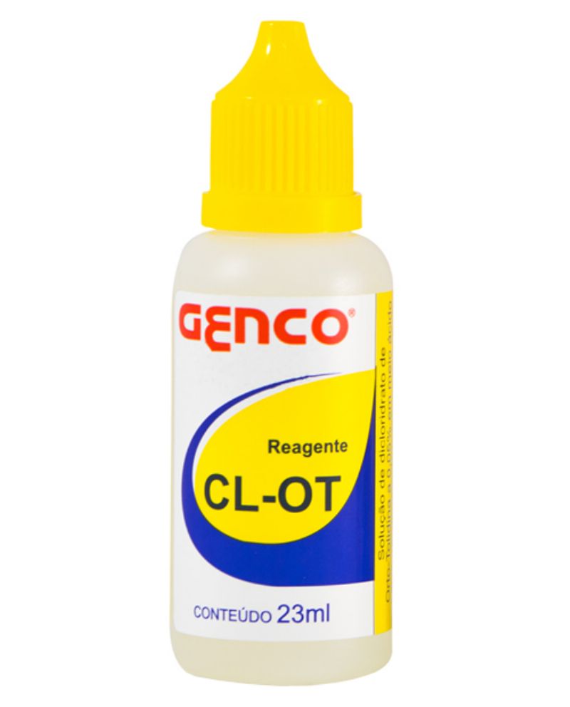 Reagente Cloro GENCO - CL-OT 23mL