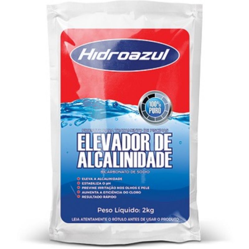 Elevador de Alcalinidade 2Kg - Hidroazul Lider Limpeza