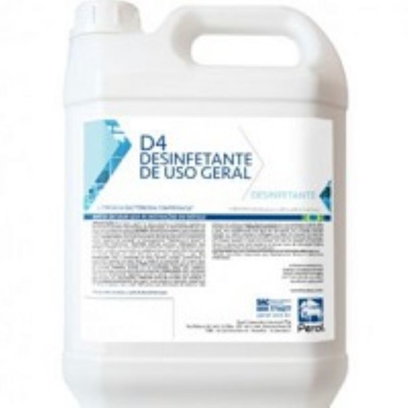 D4 Desinfetante Concentrado 1L ou 5L - Diversos Aromas