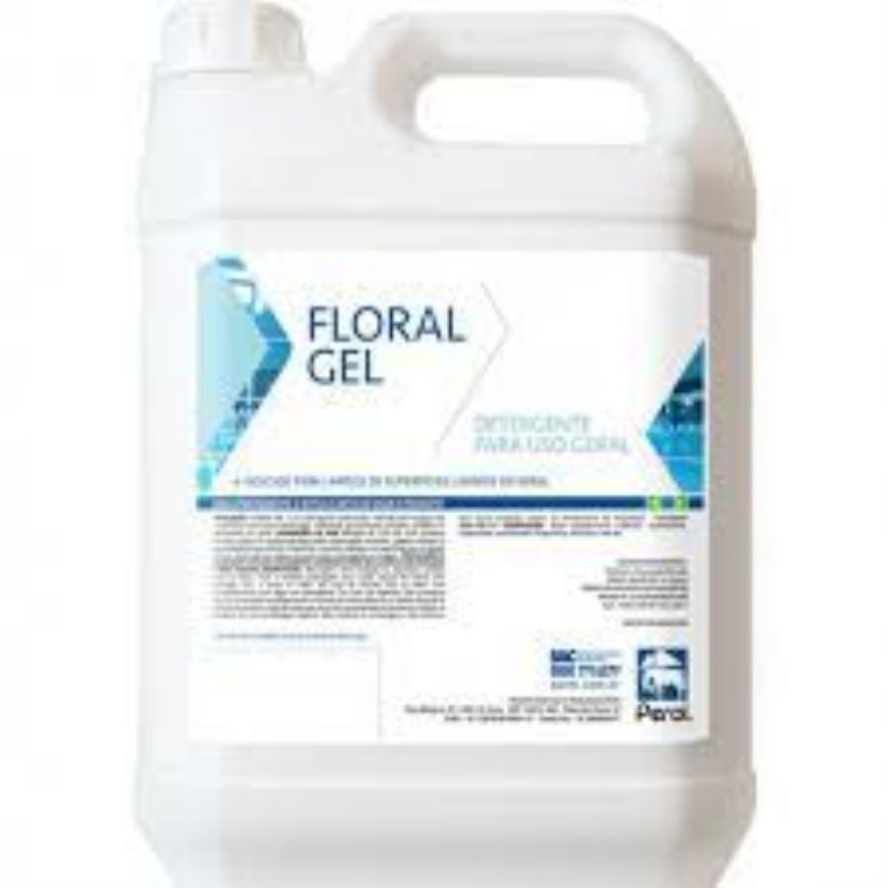 Detergente Floral Gel 5L - Perol Lider Limpeza