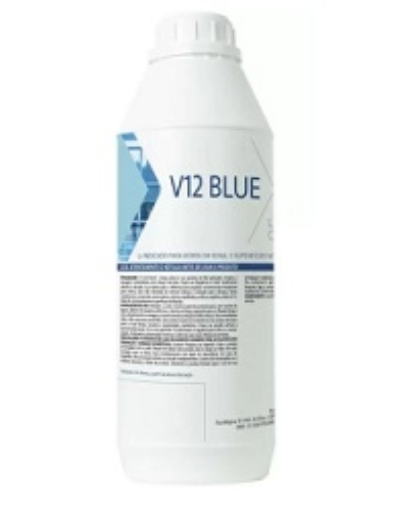 Limpa Vidros V-12 Blue 1L ou 5L - Perol Lider Limpeza