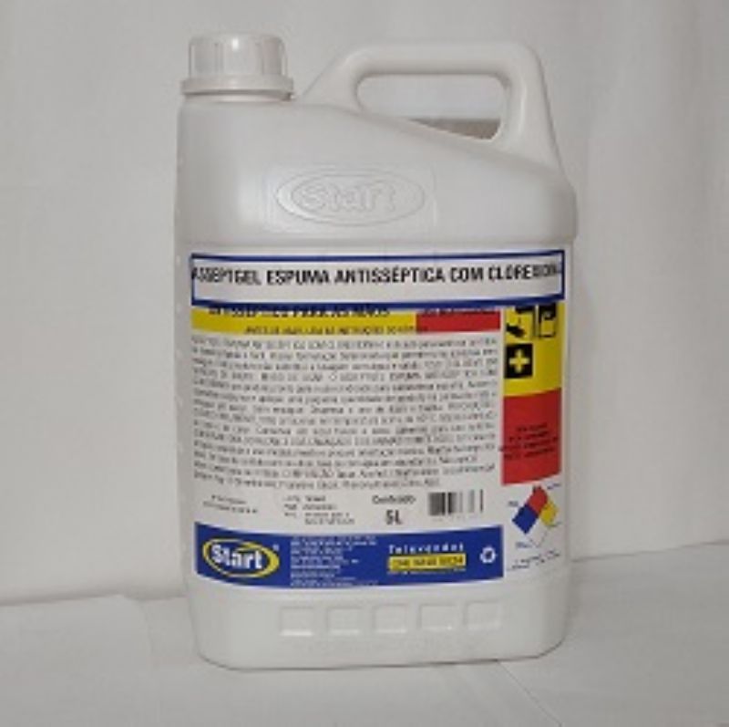lcool Espuma com Clorexidina 5L - Start Lider Limpeza
