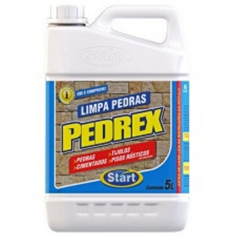PEDREX Limpa Pedras 2L ou 5L - Start Lider Limpeza