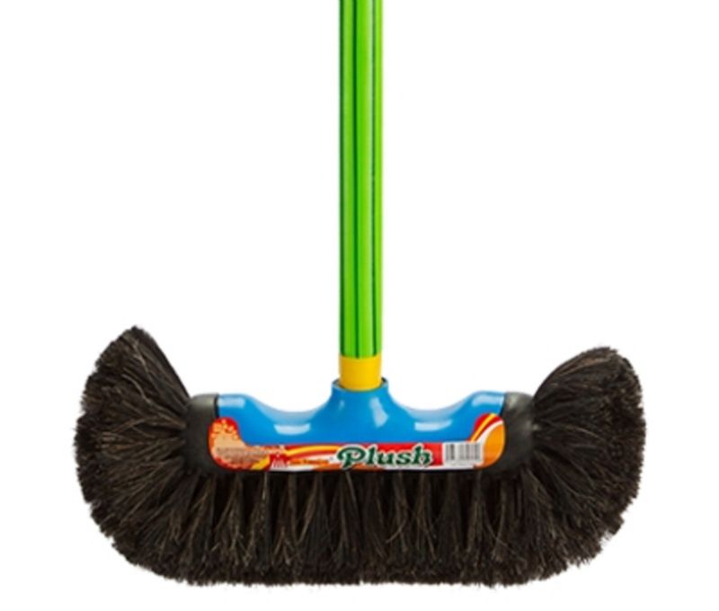 VASSOURA BOLA DE CRINA ANIMAL - SO FRANCISCO Lider Limpeza