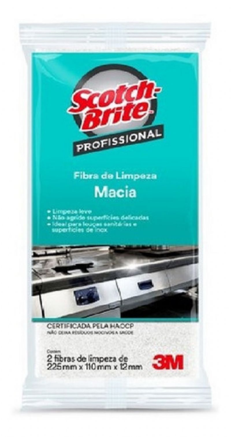 FIBRA BRANCA MACIA C/2 UNIDADES - SCOTCH-BRITE