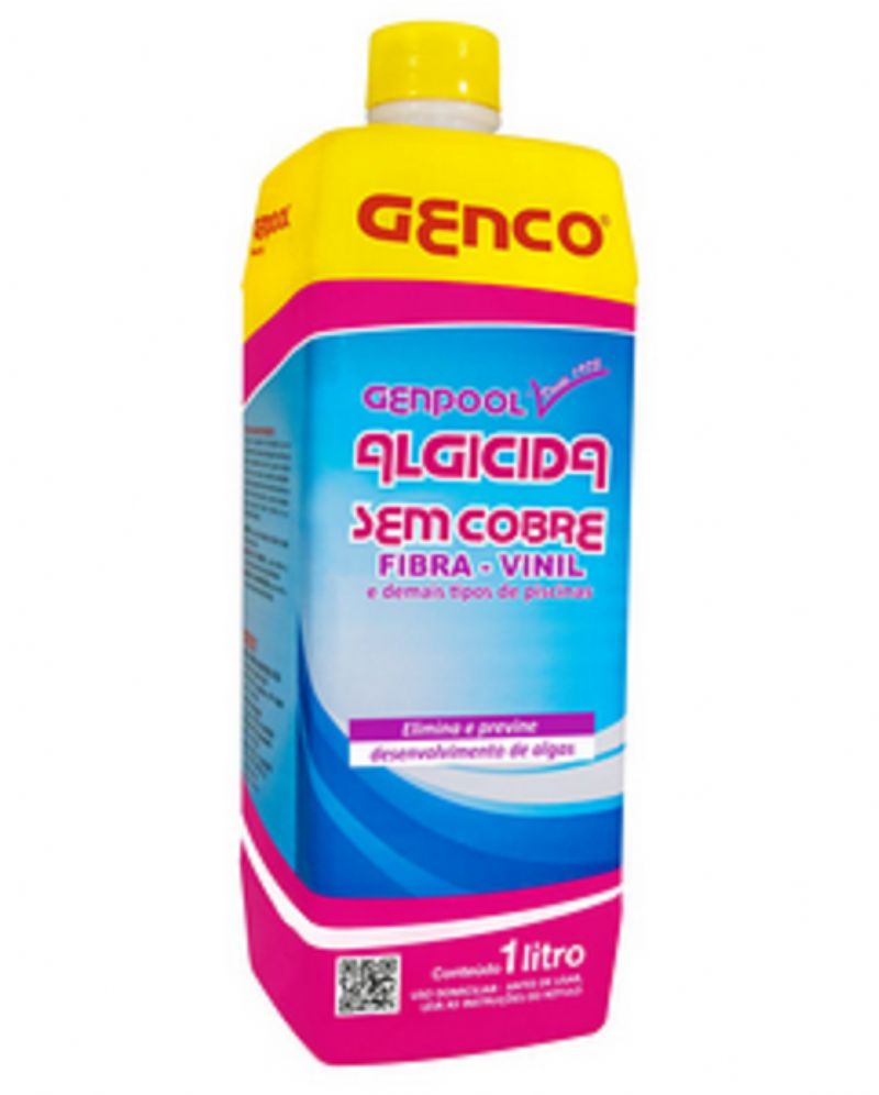 ALGICIDA SEM COBRE GENPOOL 1L -  GENCO