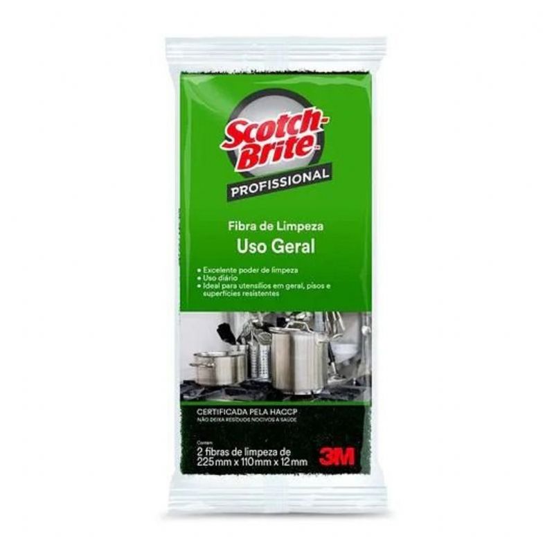 FIBRA USO GERAL C/2 UNIDADES - SCOTCH-BRITE