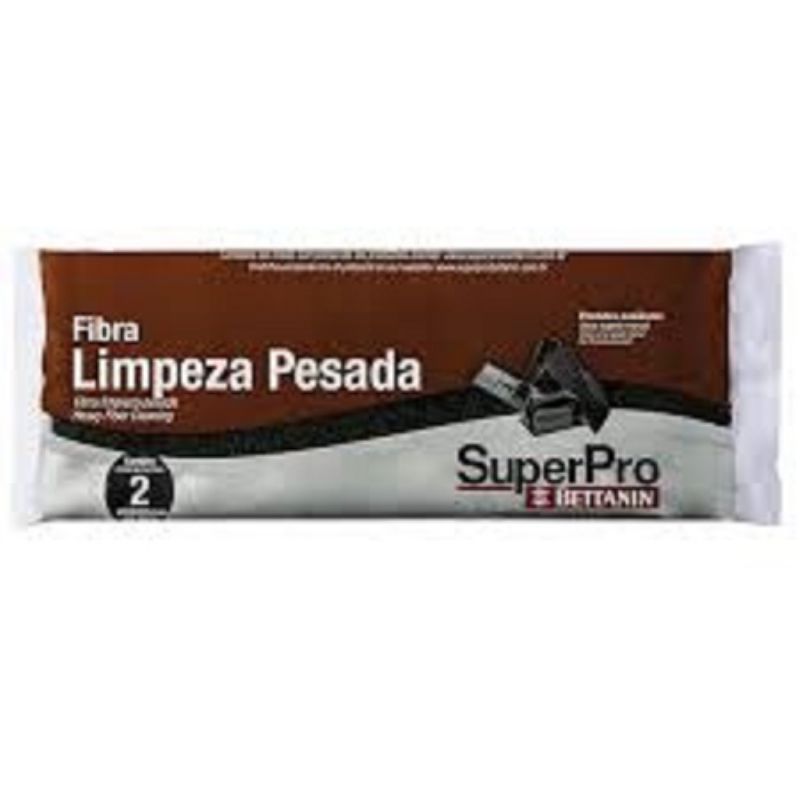 FIBRA LIMPEZA PESADA C/2 UNIDADES - BETTANIN