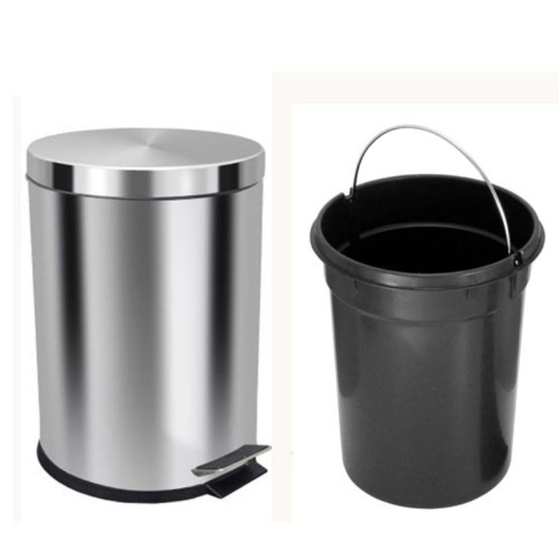 LIXEIRA 20L A�O INOX C/PEDAL - BETTANIN