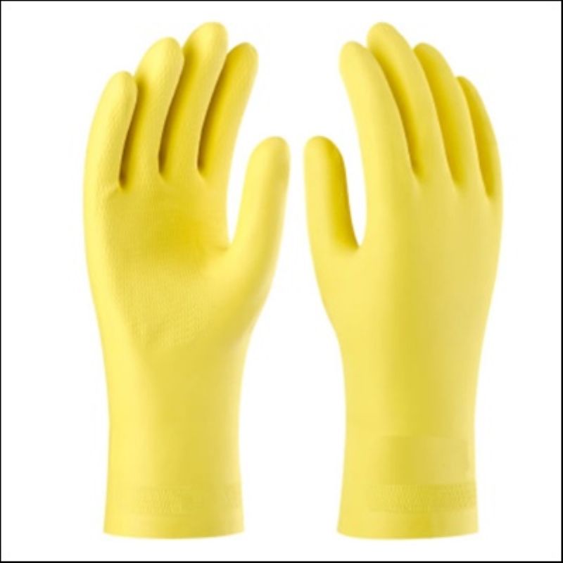 LUVA DE LTEX SILVER AMARELA - VOLK