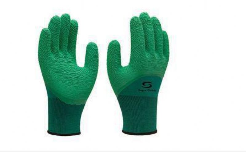 Luva de L�tex Natural Corrugado SS 1009 Super Safety