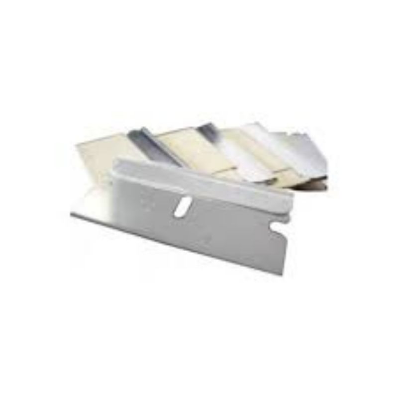 JOGO 10 L�MINAS PARA RASPADOR SEGURAN�A 4cm - BRALIMPIA