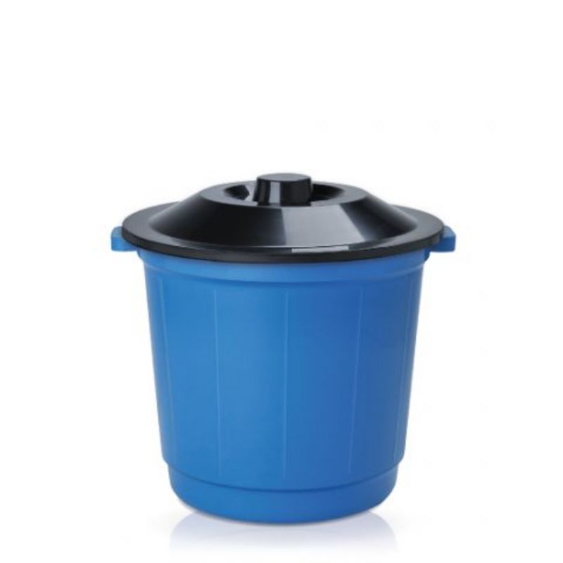 CESTO 10L COM TAMPA - ARQPLAST