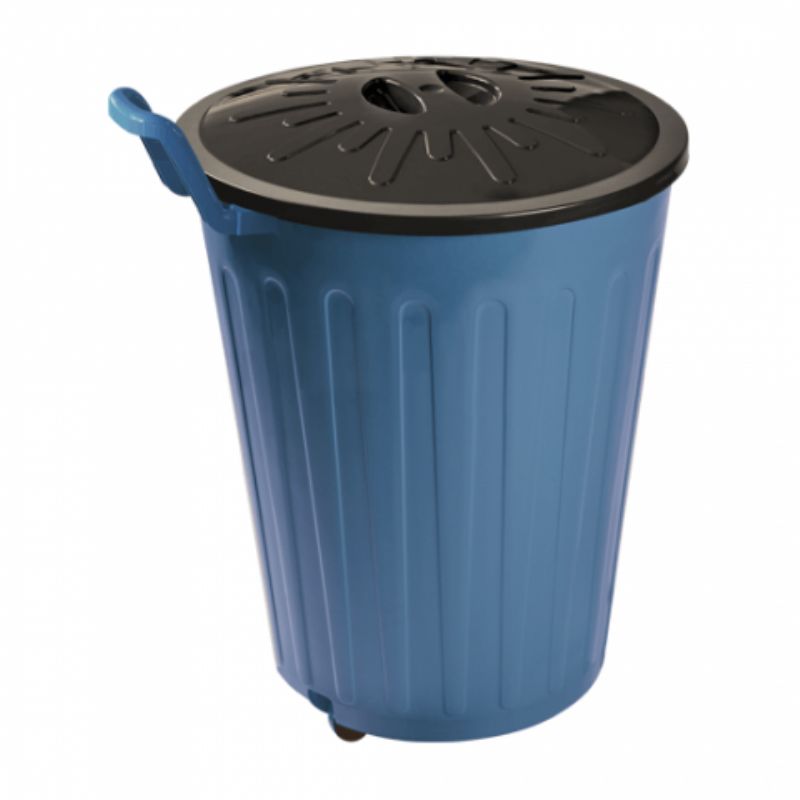CESTO 100L COM RODAS - ARQPLAST