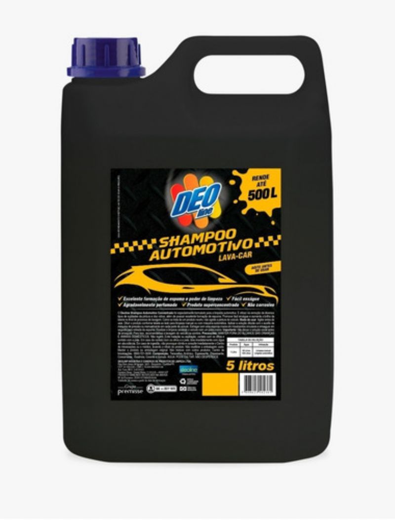 LAVA-CAR DETERGENTE AUTOMOTIVO 5L -DEOLINE