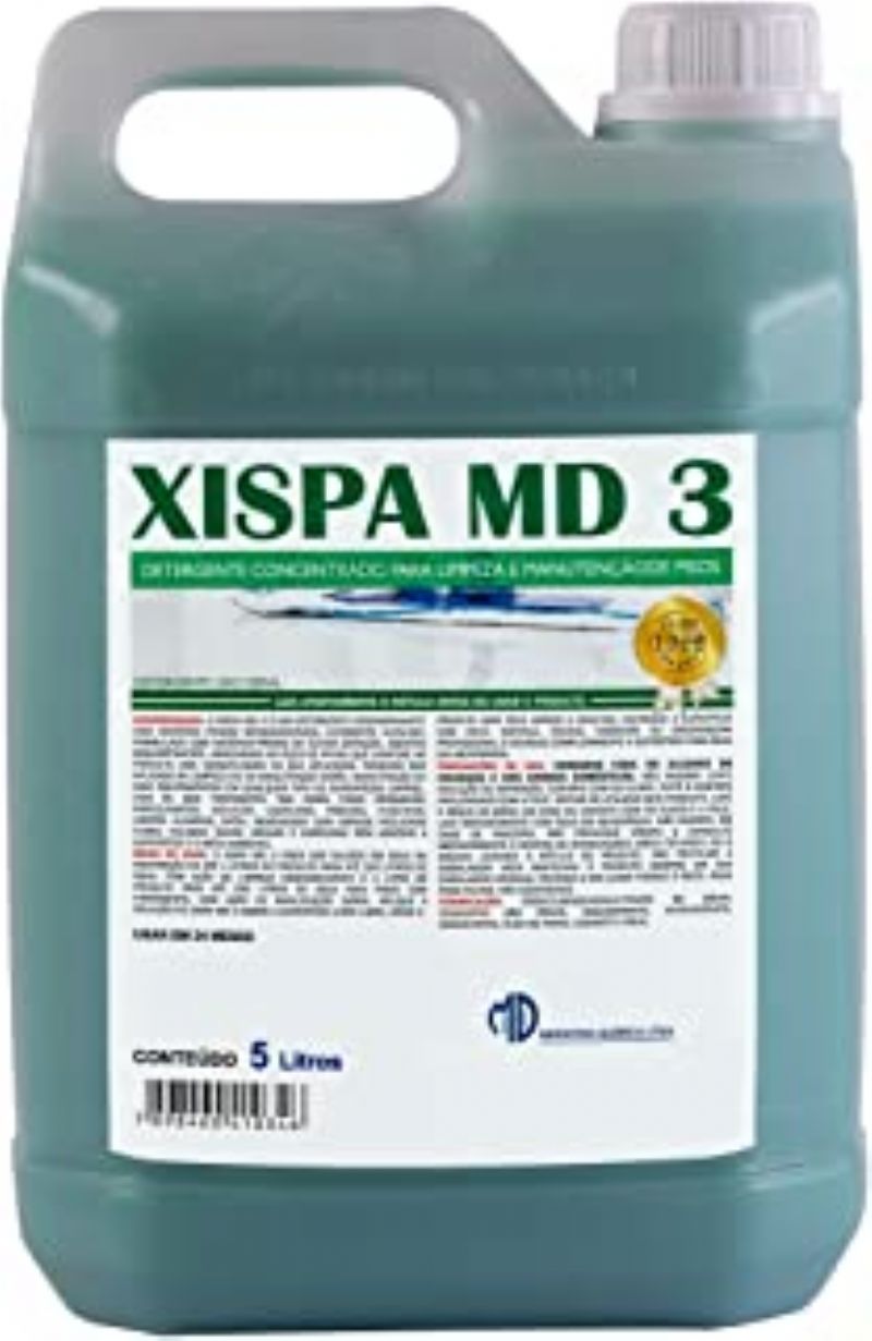XISPA MD-3 DETERGENTE CONCENTRADO PARA PISO 5L